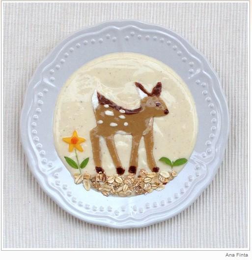 当素食早餐成为艺术品