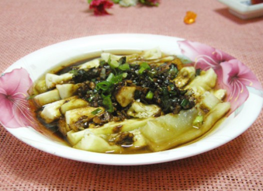蒸茄子