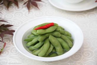 小凉菜盐水毛豆的做法