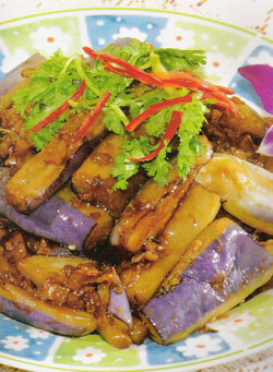 红烧茄子煸梅菜
