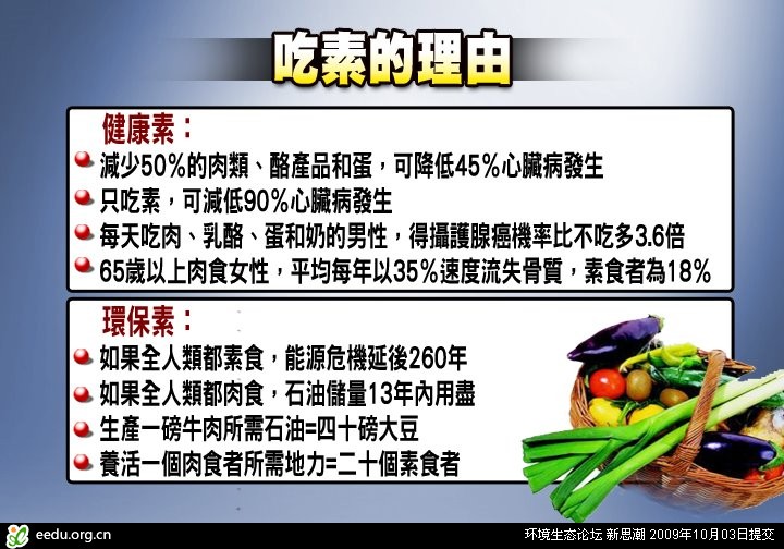 选择素食生活,踏出远离癌症第一步