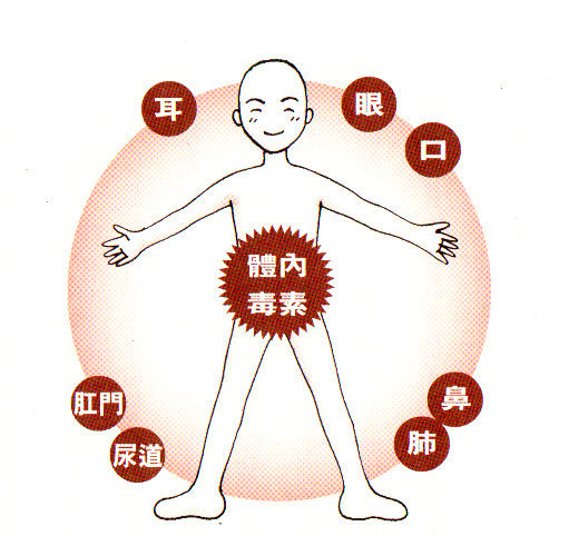 素食养生教你如何排出人体内的六大阴毒